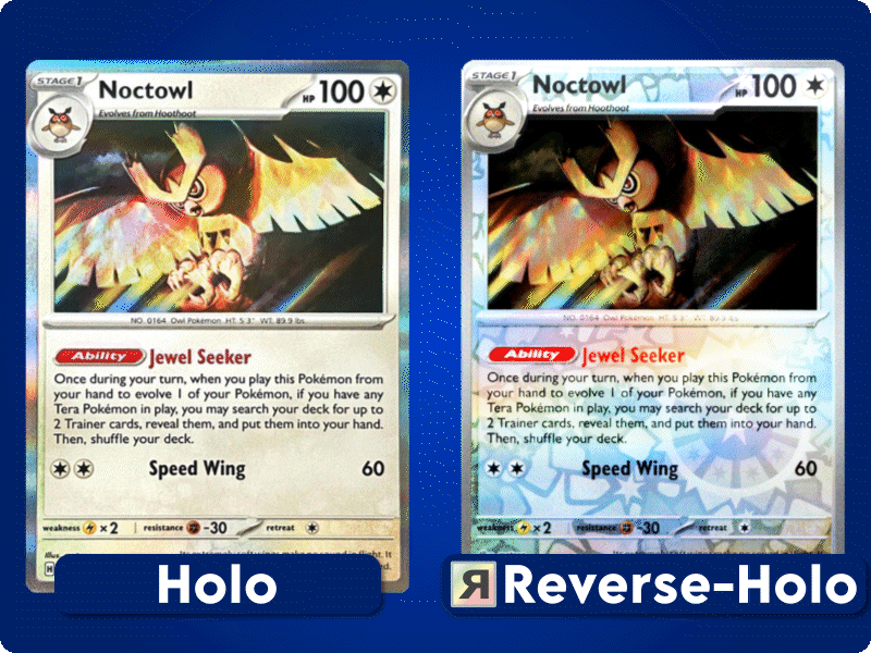 holo vs reverse holo