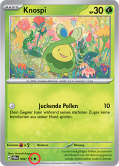 Pokémon Karte Seltenheit